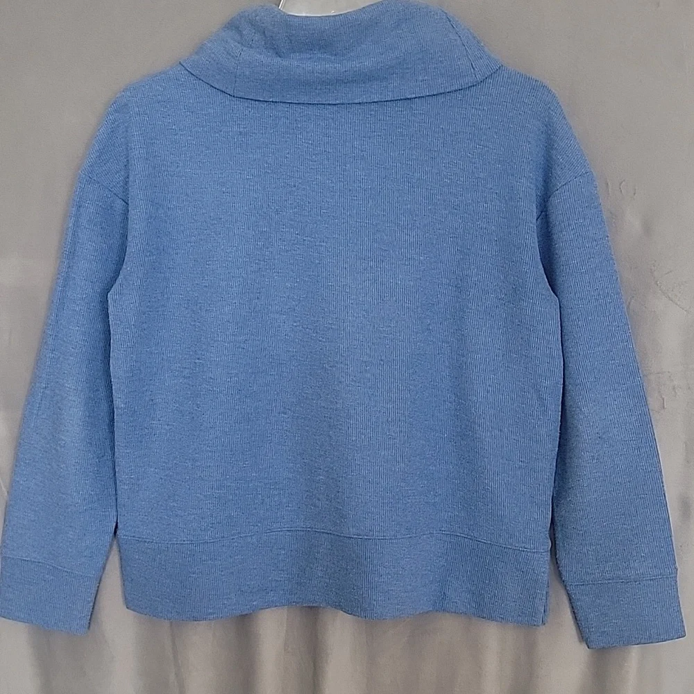 Banana Republic Collar Sweater Long Sleeves, Color Blue, Size M